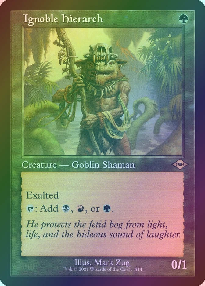 Ignoble Hierarch (MH2) (414) / Foil