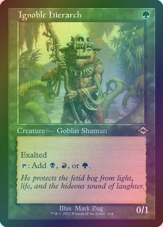 Ignoble Hierarch (MH2) (414) / Foil