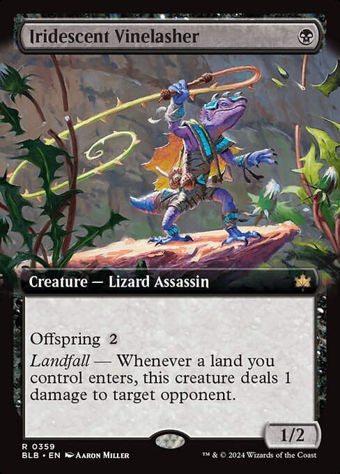 Iridescent Vinelasher (blb) (359) / Extended Art