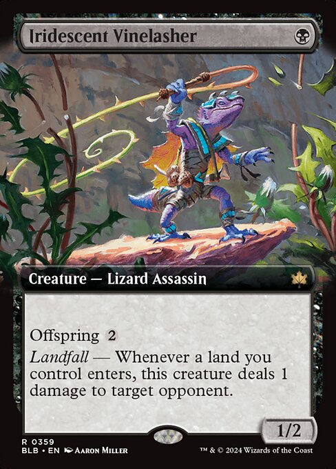 Iridescent Vinelasher (blb) (359) / Extended Art