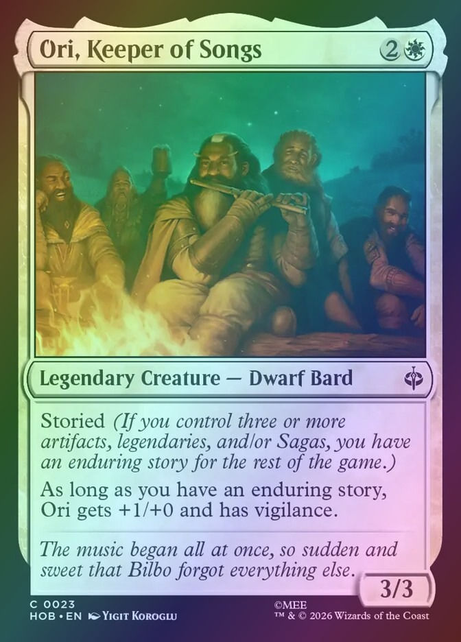 Ori, Keeper of Songs (HOB) (23) / Foil