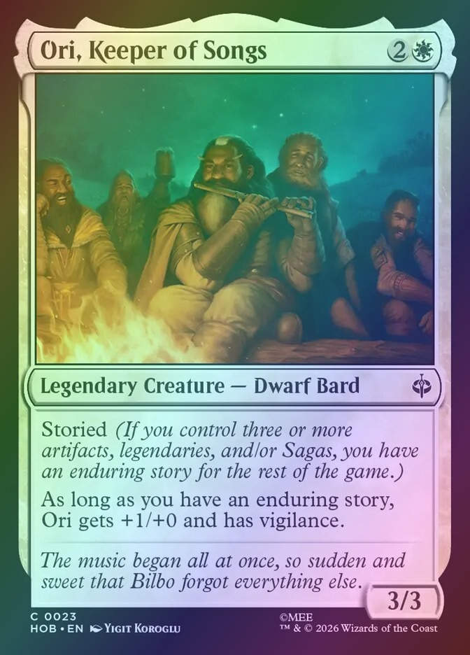Ori, Keeper of Songs (HOB) (23) / Foil