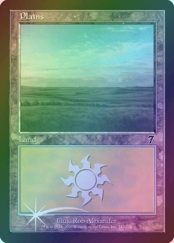 Plains (7ED) (342★) / Foil