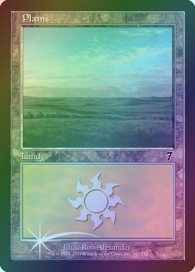 Plains (7ED) (342★) / Foil