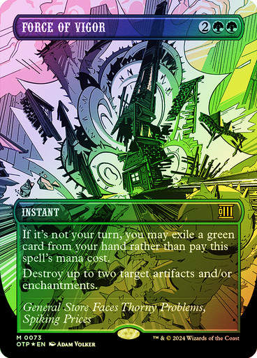 Force of Vigor (otp) (73) / Textured Foil