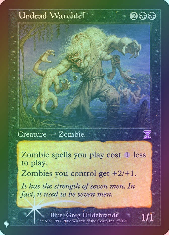 Undead Warchief (PLST) (TSB-52) / Foil