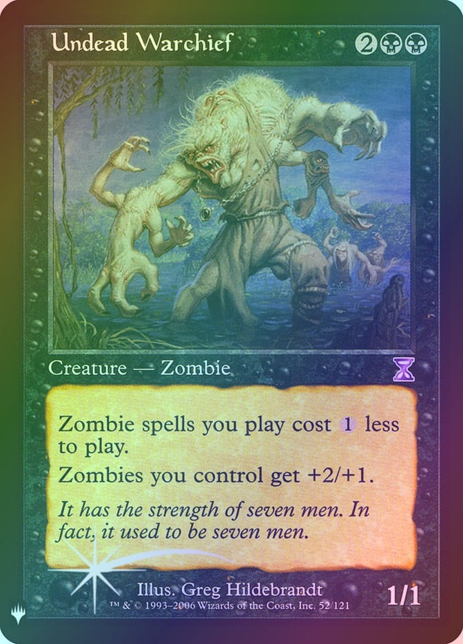 Undead Warchief (PLST) (TSB-52) / Foil