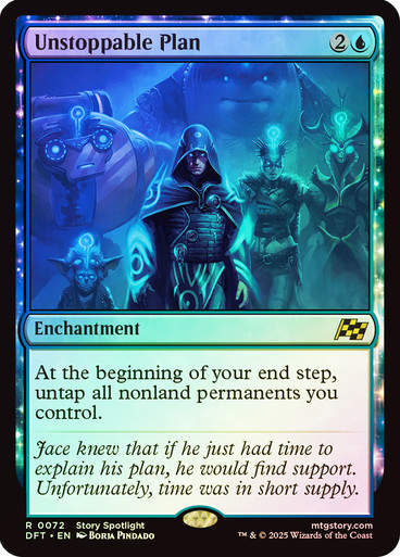 Unstoppable Plan (DFT) (72) / Foil