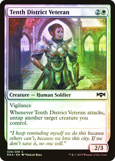 Tenth District Veteran (RNA) (26) / Foil