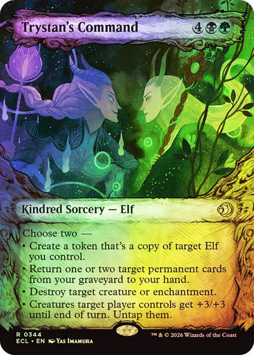 Trystan's Command (ECL) (344) / Showcase / Foil