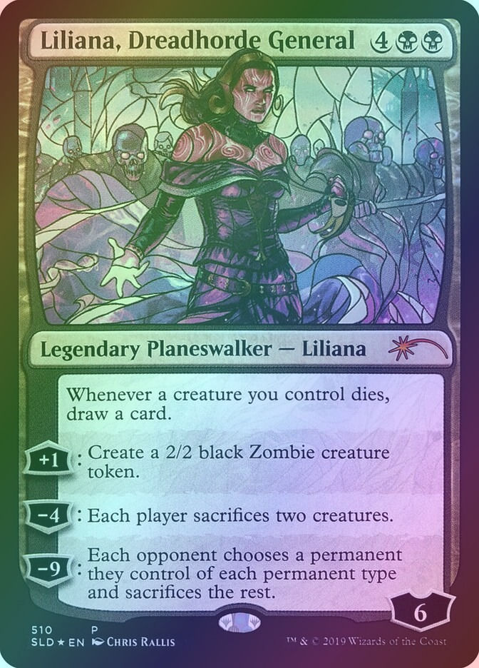 Liliana, Dreadhorde General (SLD) (510) / Foil