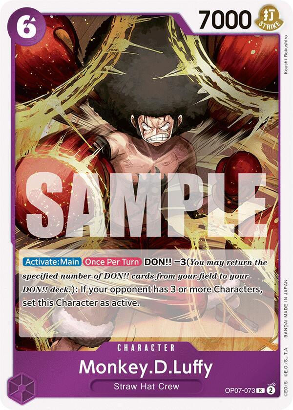 Monkey.D.Luffy (073) (OP07-073) / Foil
