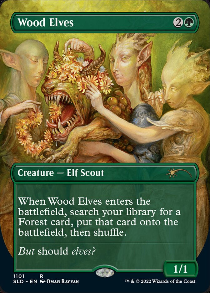 Wood Elves (SLD) (1101) / Borderless
