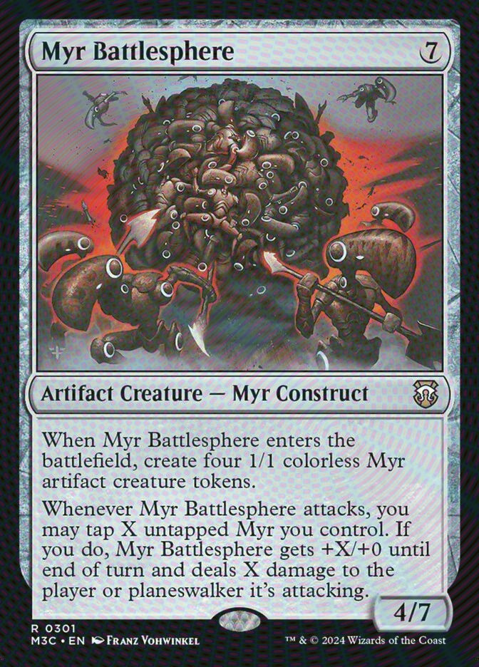 Myr Battlesphere (M3C) (301) / Ripple Foil