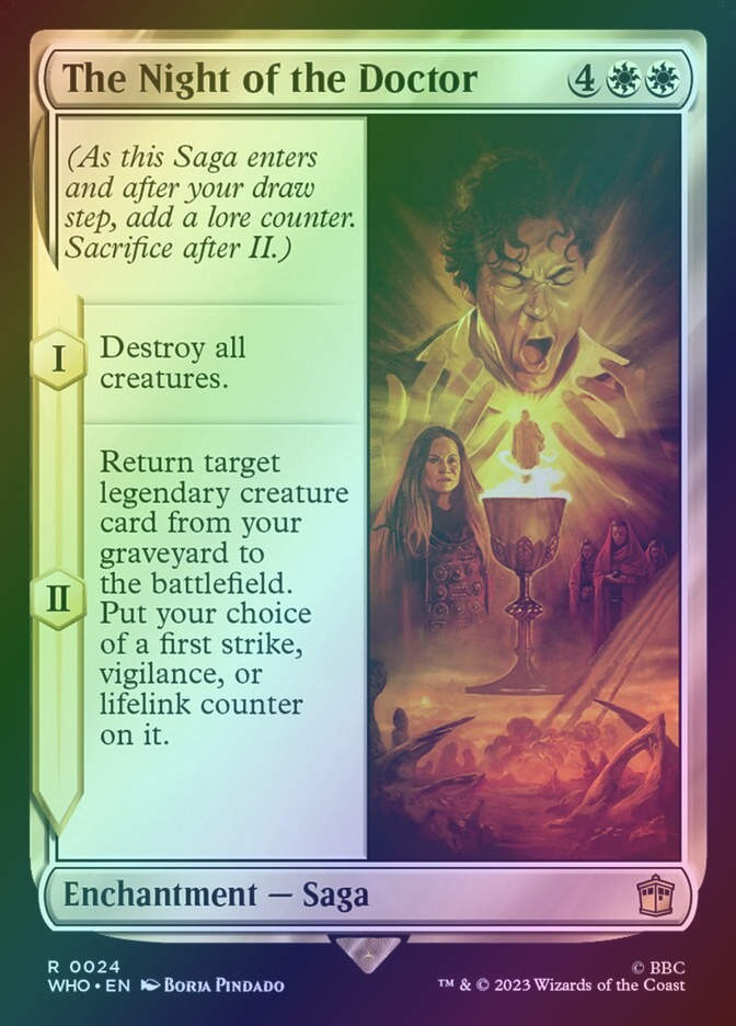 The Night of the Doctor (WHO) (24) / Foil