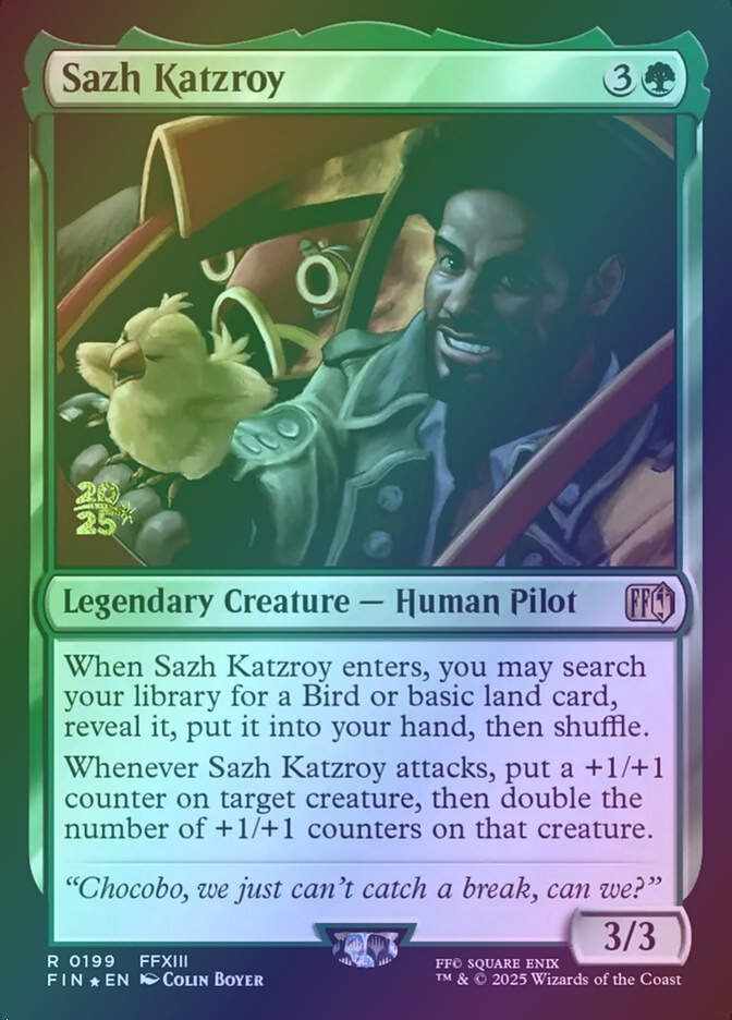 Sazh Katzroy (PFIN) (199s) / Foil