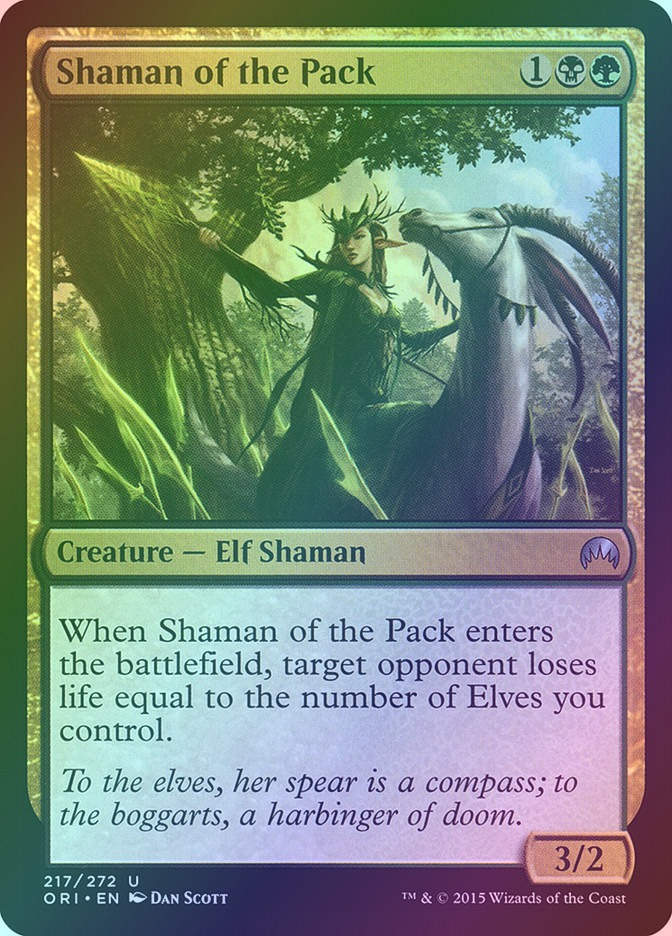 Shaman of the Pack (ORI) (217) / Foil