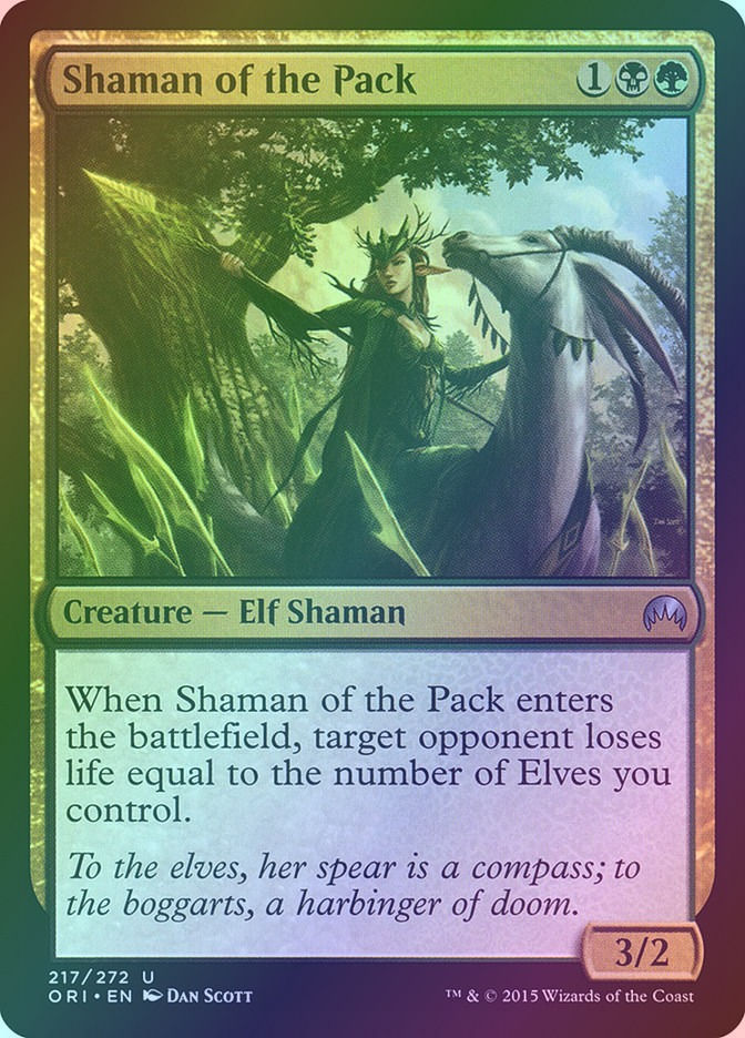 Shaman of the Pack (ORI) (217) / Foil