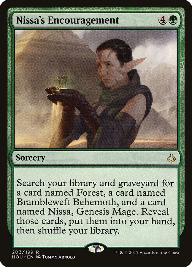 Nissa's Encouragement (HOU) (203)