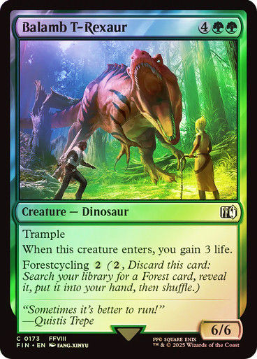 Balamb T-Rexaur (FIN) (173) / Foil