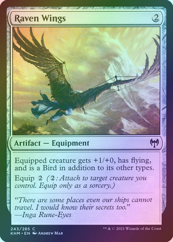 Raven Wings (KHM) (243) / Foil