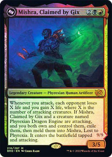 Mishra, Claimed by Gix (BRO) / Foil