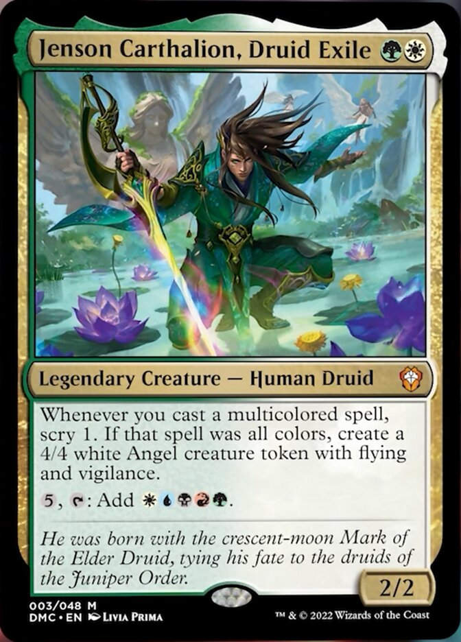 Jenson Carthalion, Druid Exile (DMC) / Non-Foil