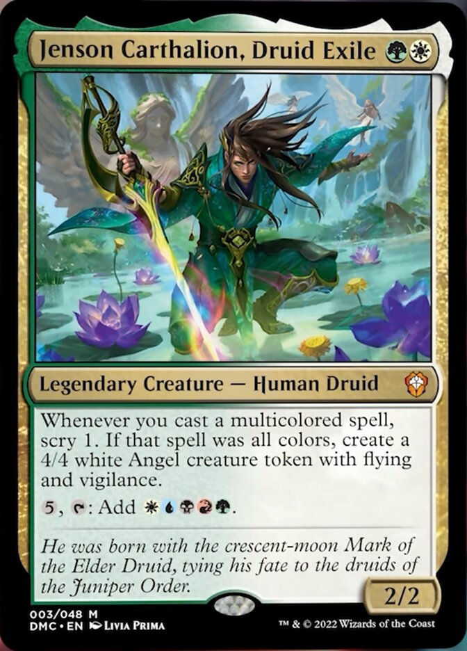 Jenson Carthalion, Druid Exile (DMC) / Non-Foil