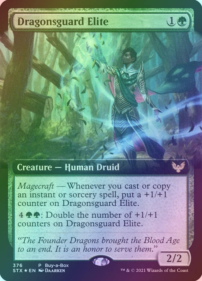 Dragonsguard Elite (STX) (376) / Extended Art / Foil