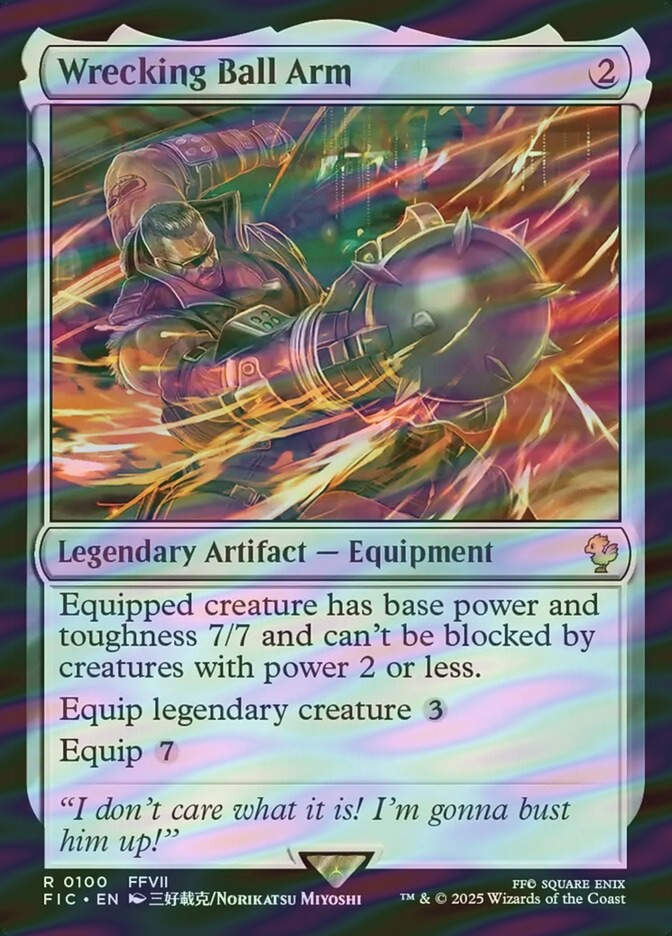 Wrecking Ball Arm (FIC) (100) / Surge Foil