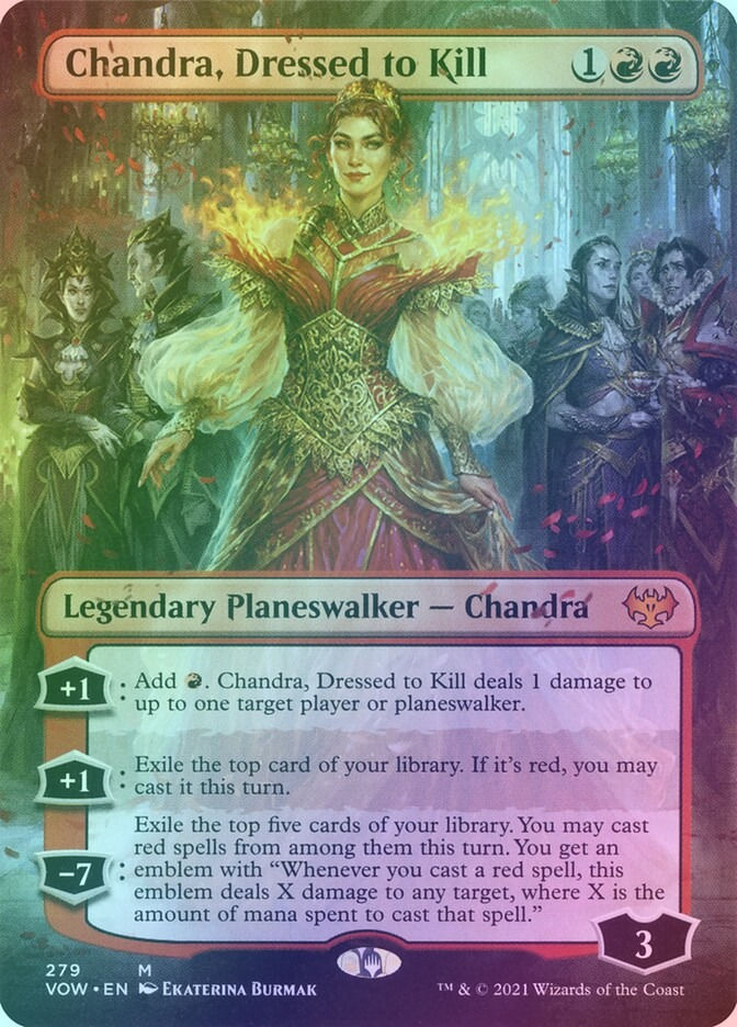 Chandra, Dressed to Kill (VOW) (279) / Borderless / Foil