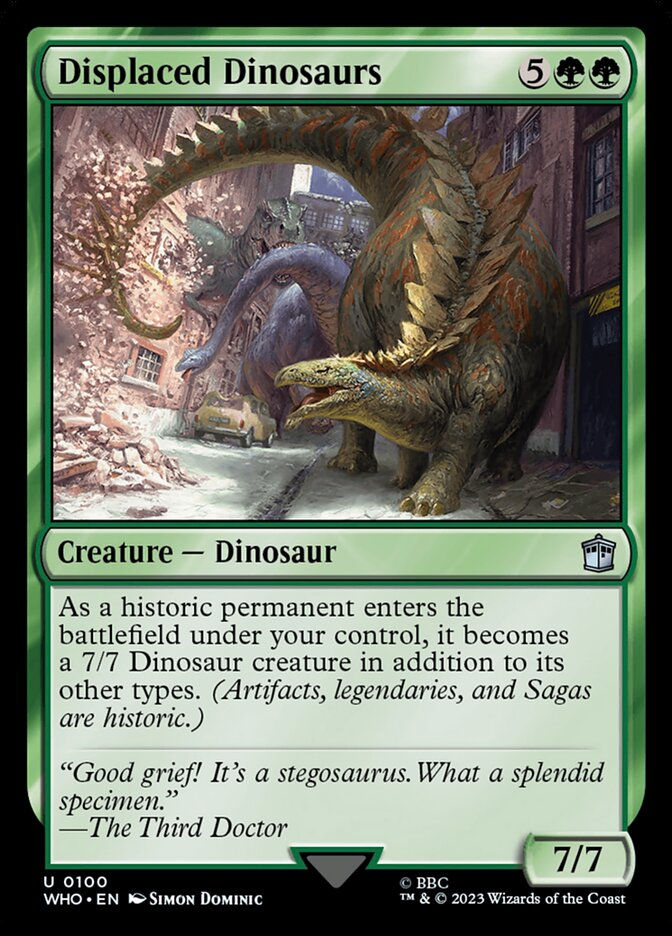 Displaced Dinosaurs (WHO) (100)