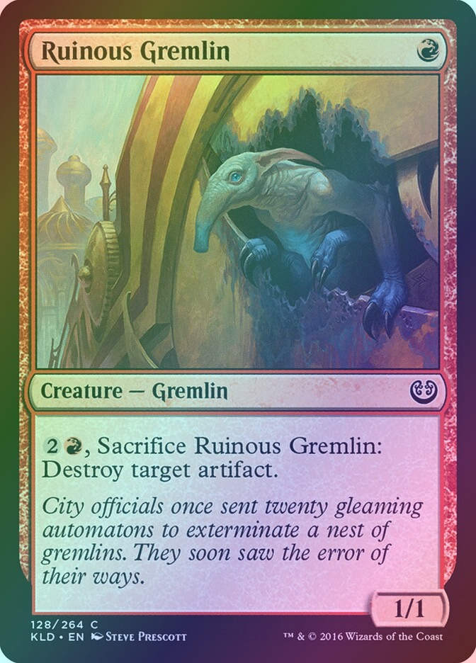 Ruinous Gremlin (KLD) (128) / Foil