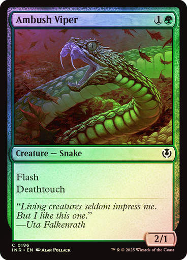 Ambush Viper (INR) (186) / Foil