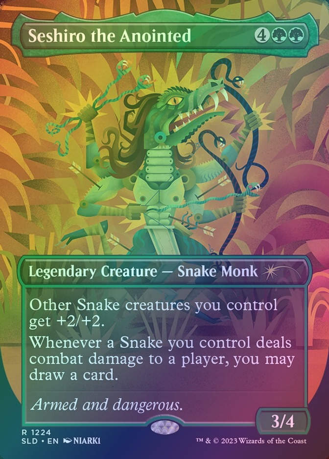 Seshiro the Anointed (SLD) (1224) / Borderless / Foil