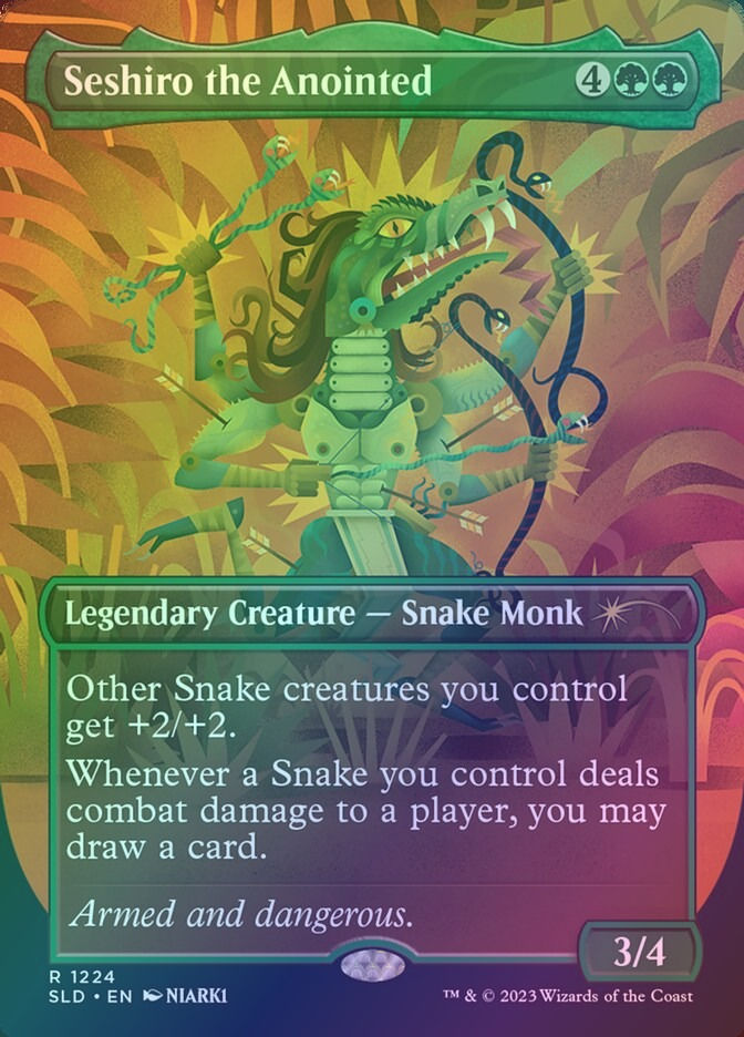 Seshiro the Anointed (SLD) (1224) / Borderless / Foil