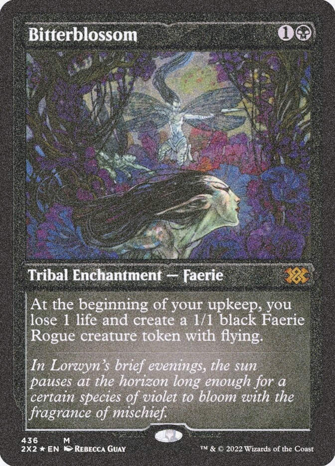 Bitterblossom (2X2) (436) / Foil Etched