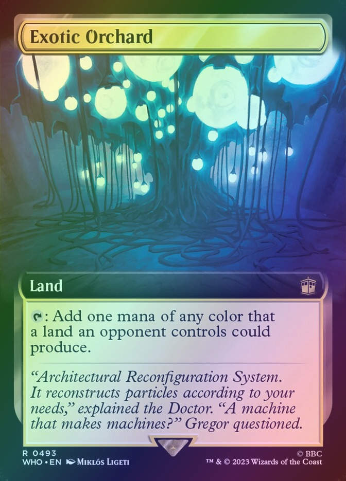 Exotic Orchard (WHO) (493) / Extended Art / Foil