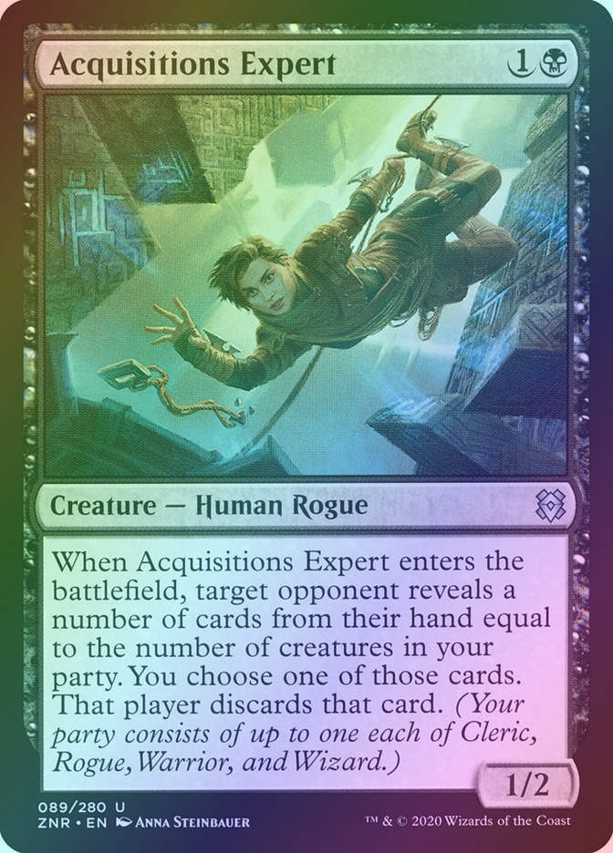 Acquisitions Expert (ZNR) (89) / Foil