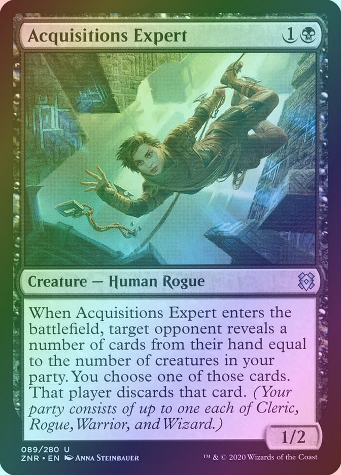 Acquisitions Expert (ZNR) (89) / Foil