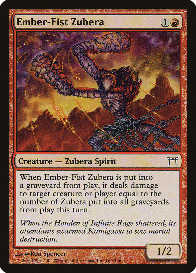 Ember-Fist Zubera (CHK) (166)