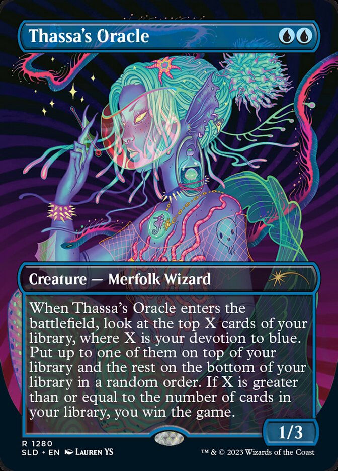 Thassa's Oracle (SLD) (1280) / Borderless