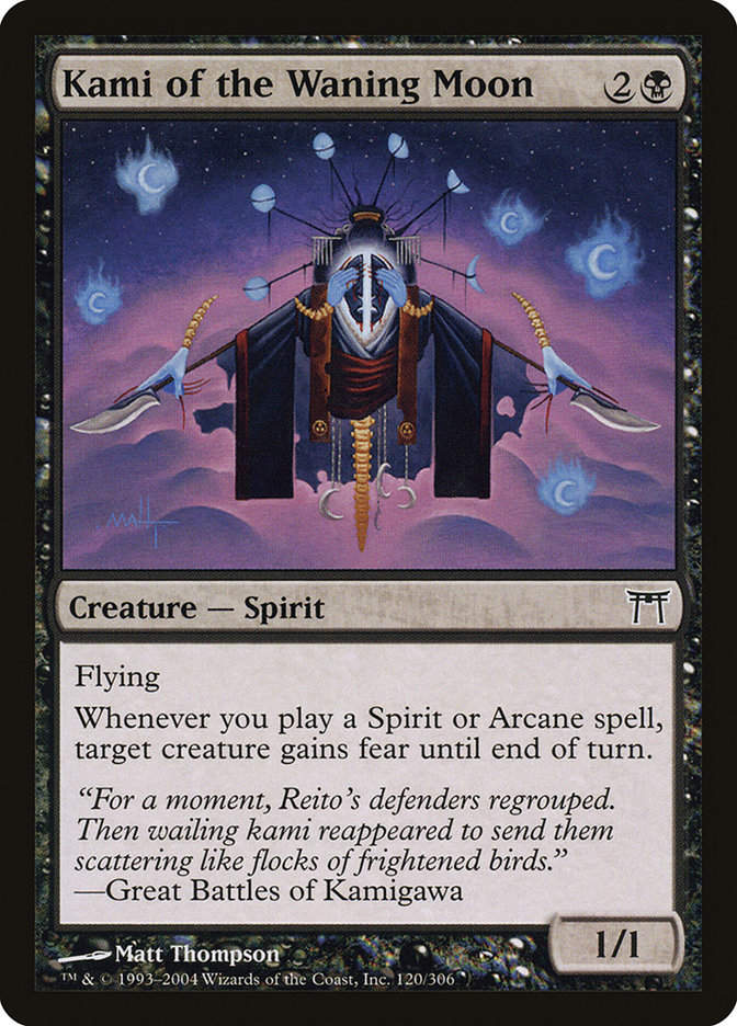 Kami of the Waning Moon (CHK) (120)