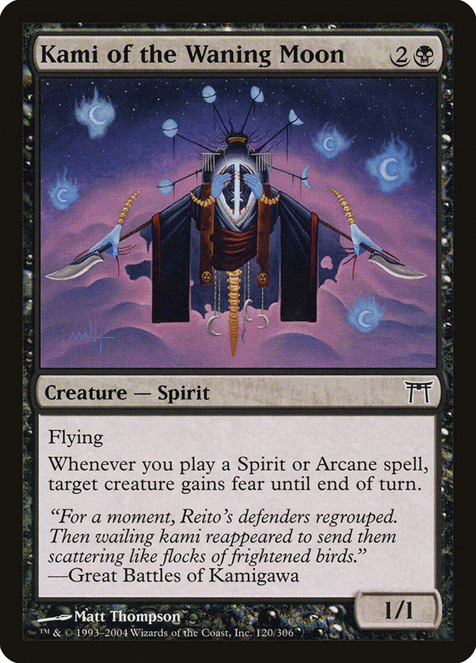 Kami of the Waning Moon (CHK) (120)