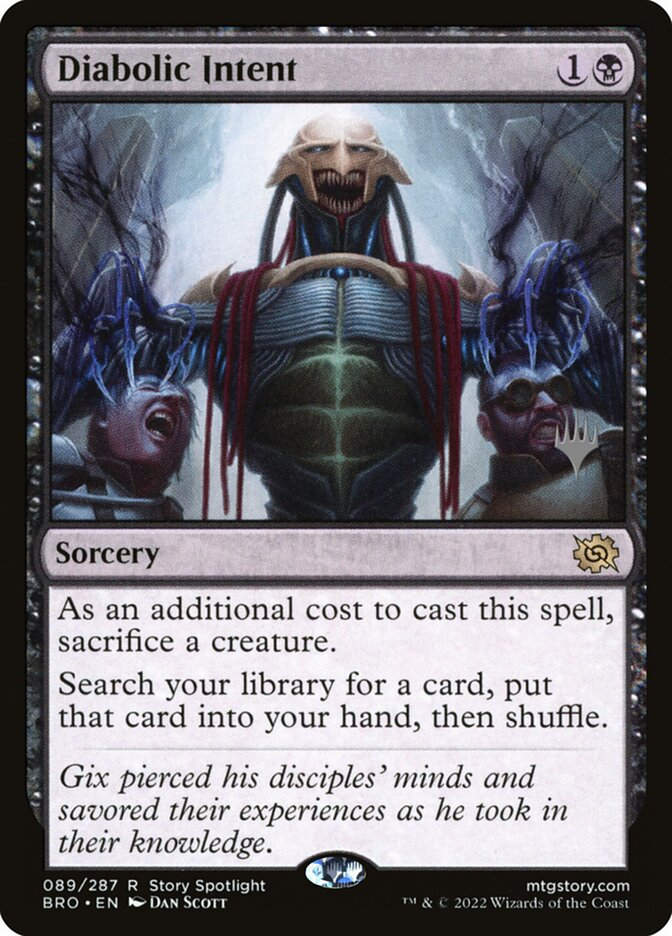 Diabolic Intent (PBRO) (89p)