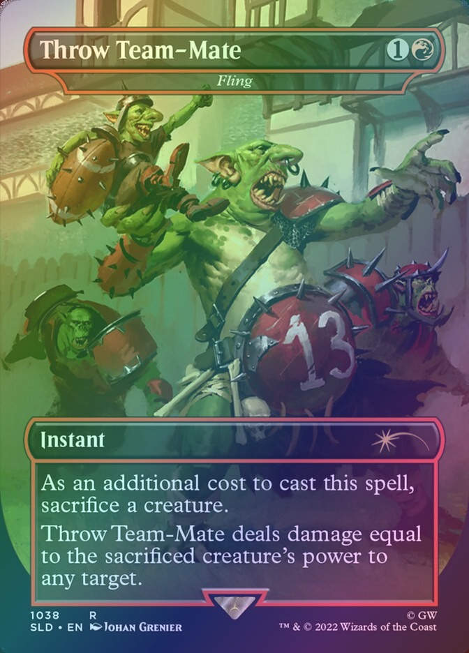 Fling (SLD) (1038) / Borderless / Foil