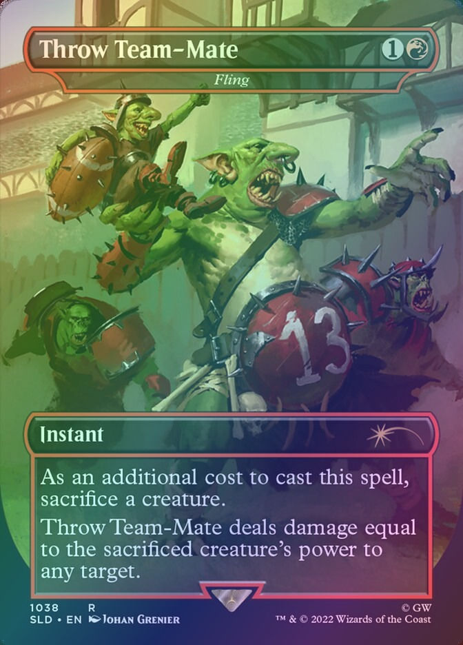Fling (SLD) (1038) / Borderless / Foil