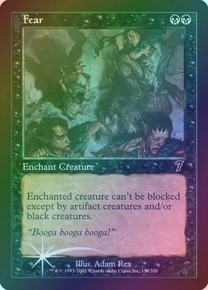 Fear (7ED) (135★) / Foil