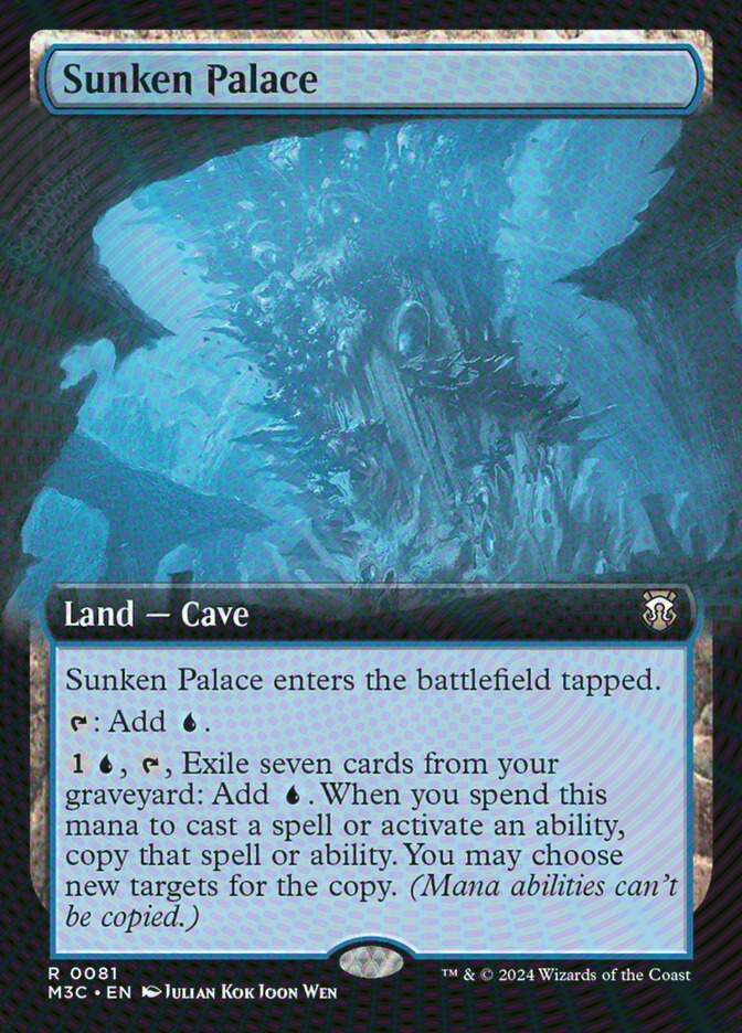 Sunken Palace (M3C) (81) / Extended Art / Ripple Foil