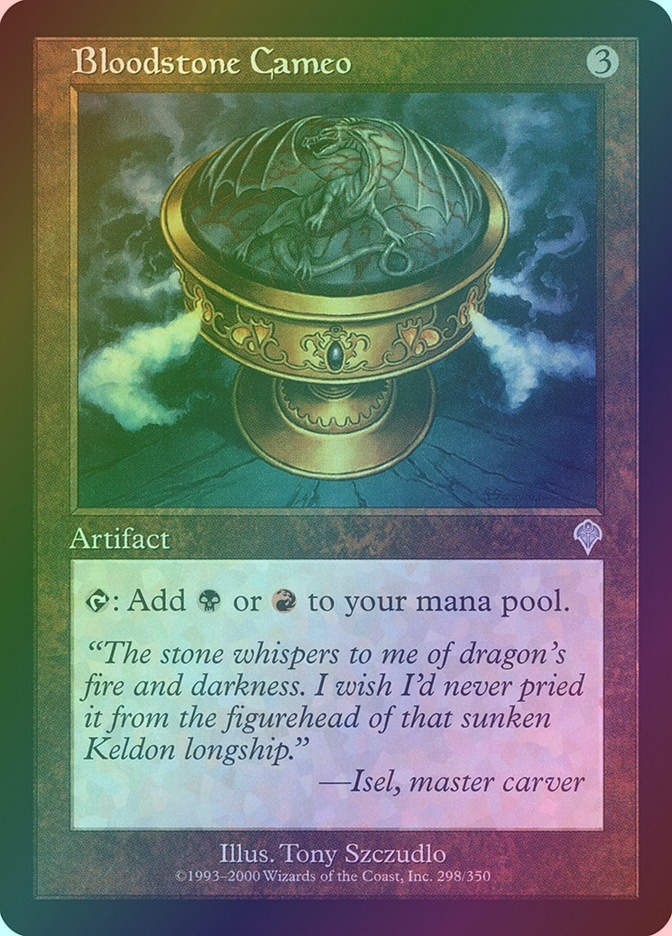 Bloodstone Cameo (INV) (298) / Foil